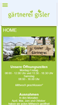 Mobile Screenshot of gaertnerei-gisler.ch